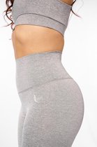 High Waist Scrunch sportlegging met Push Up effect – Space Grey – Maat XS