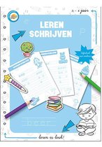 Toy Universe Educatief Boek Leren Schrijven Junior Blauw