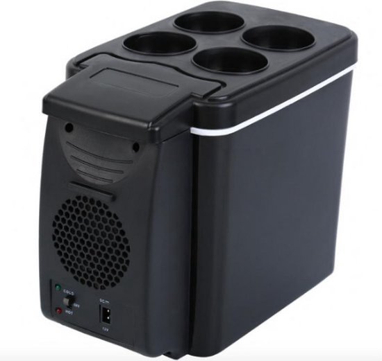 Dakta® Auto Mini Cooler Elektrische Koelbox | Draagbaar | 12V | 6L | bol.com