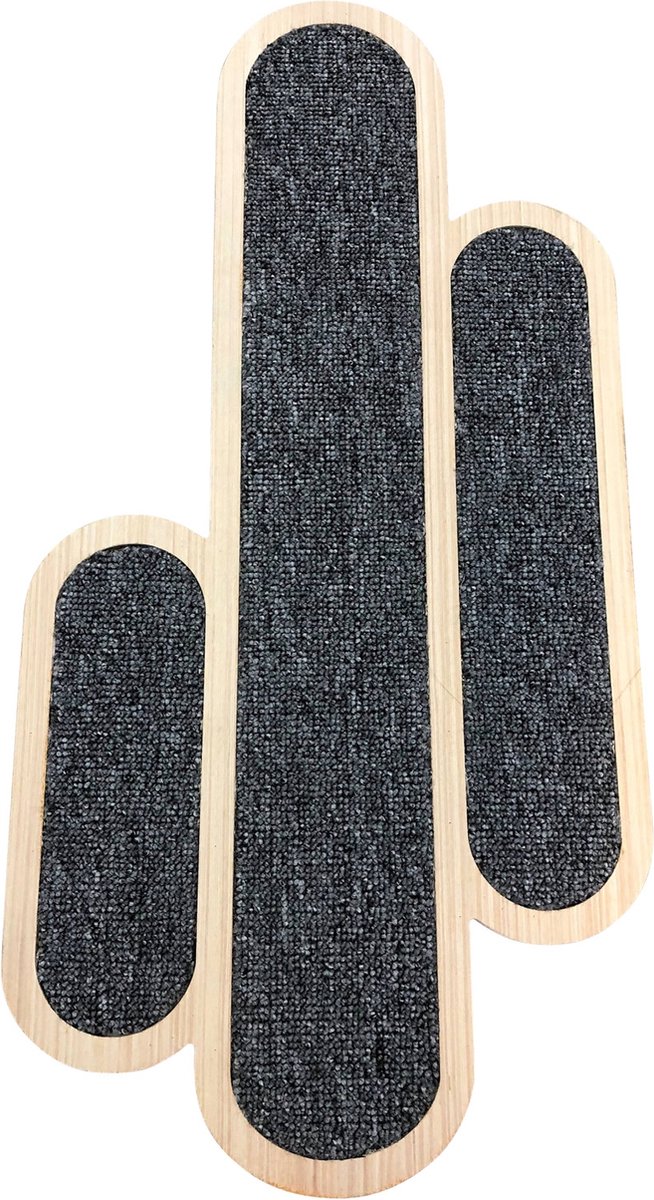 Adori Krabplank Cactus – Krabpalen – 59x29x1.7 cm Grijs