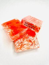 Bar Zeep met Glycerine | Guave | 100% Handgemaakt | 3 x 100 gram