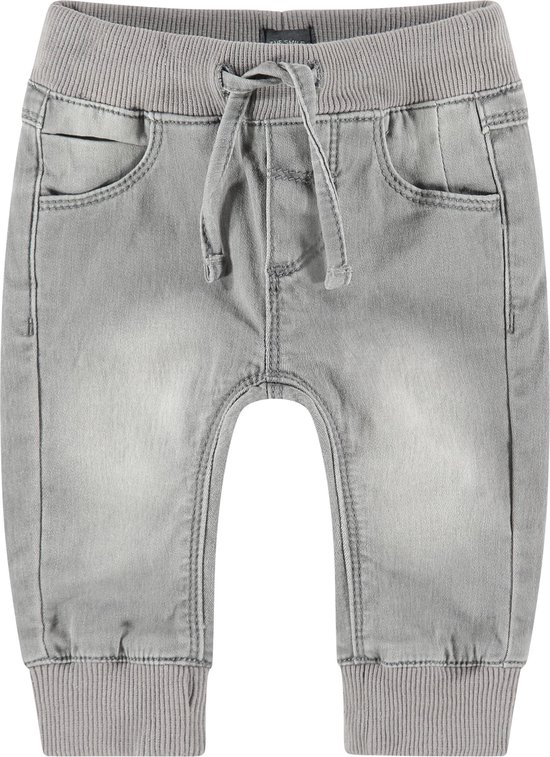 Babyface Jogg Jeans Jongens Jeans - Mid Grey Denim - Maat 62 | bol.com