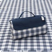 Picknickkleed | Strandlaken | Waterdicht | 200 X 200 CM| 5-7 personen |Blauw