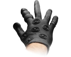 Shots - Fist It Siliconen Stimulatiehandschoen black