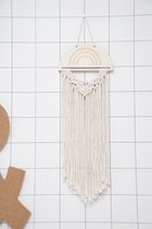 Macrame Regenboog creme kleur