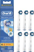 Oral-B Precision Clean - Opzetborstels - 6 stuks - Wit