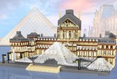Nano blocks Louvre,  3377 stukjes