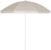 Kingsleeve Parasol 180cm UV 50+ Kantelbaar Waterafstotend Strand Beige