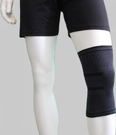 Kniebandage / Kniesteun (sport) | Bracefox™ - M-Medium, Zwart