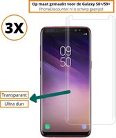 Fooniq Screenprotector Transparant 3x - Geschikt Voor Samsung Galaxy S8 Plus