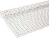 Ruitjespapier - Patroonpapier - Wit - 80cm - 15m - 28 grams - 1 rol
