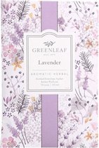 Greenleaf Geurzakje Lavender 17 Cm Hout Paars