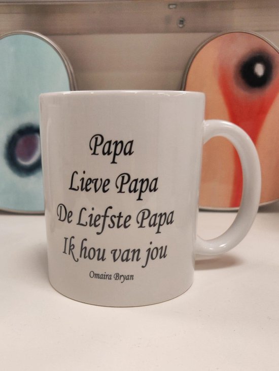 Papa jij bent de beste koffiemok Vaderdag verjaardag