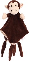 JillyBee - Knuffel - Baby - Kind - Slaapknuffel - Aap - Kraamcadeau - Bruin - Zacht