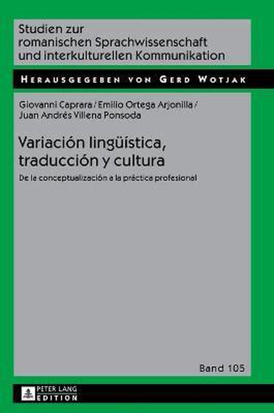 Variacion lingüística, traduccion y cultura - cover