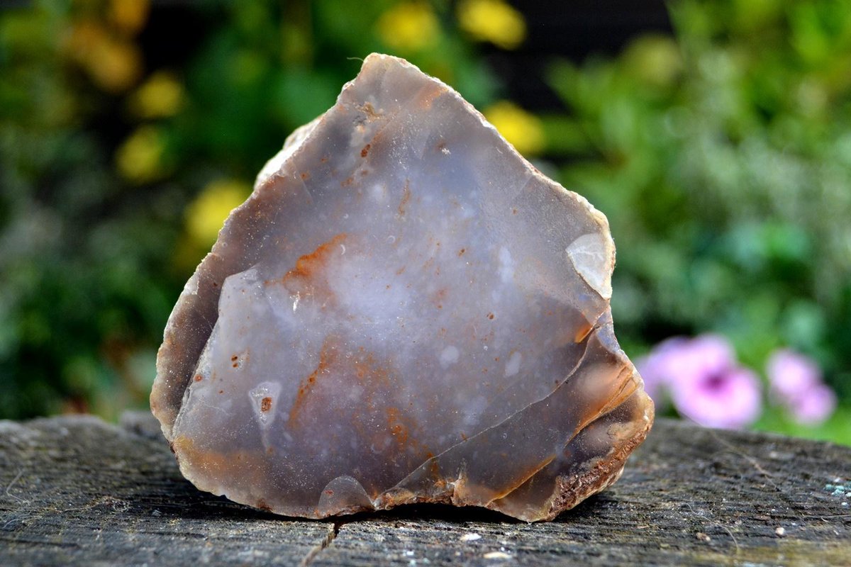 Aangeslepen Chalcedoon uit Turkije - 276 gram