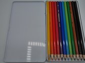 Crayons de couleur Eberhard faber en boîte 12 pièces.