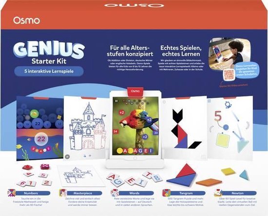 Afbeelding van het spel OSMO 901-00041 Genius Starter kit – Duitse versie – Engels in app ook beschikbaar