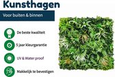 Kunsthaag voor buiten | Jungle Varen Grof | Kunstmat | Wanddecoratie | UV & Water proof | 1m2