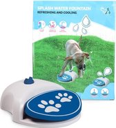 Coolpets - Water Fontein voor honden - Water speelgoed voor honden - Eenvoudig aan te sluiten op de tuinslang - Verkoeling