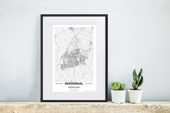 Plan de la ville de Roosendaal