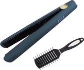 ELLE stijltang en krultang— 2 in 1 Minder Haarbeschadiging, met soft touch matte afwerking.