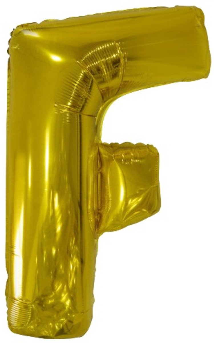 Amscan Letterballon F Folie 86 Cm Goud