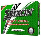 SRIXON SOFT FEEL 12-PACK White