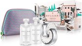 Bvlgari Omnia Crystalline Set - Edt 65 Ml + Bl 75 Ml + Sg 75 Ml + Tasche