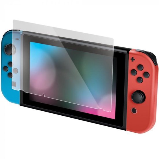 Nintendo Switch TPU case - Nintendo Switch screenprotector - clear case - screen protector Tempered - TPU - case en screenprotector voor Nintendo Switch - Cicon
