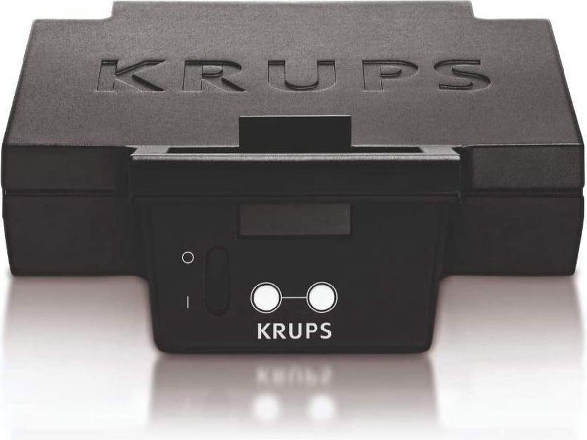 Krups FDK451 - Tosti ijzer - Zwart