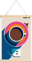 JUNIQE - Posterhanger Turin 76 -40x60 /Ivoor & Roze