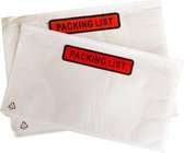 1000x Paklijstenveloppen 'Packing List' 225x165mm