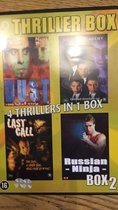 Thriller box - 4 Thrillers ( Dust / Voodoo Academy / Last Call / Russian Ninja )