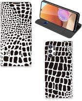 Telefoon Hoesje Geschikt voor Samsung Galaxy A32 5G Enterprise Editie | Geschikt voor Samsung A32 4G Bookcase Slangenprint