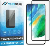 Mobigear Gehard Glas Ultra-Clear Screenprotector voor Samsung Galaxy S21 FE - Zwart