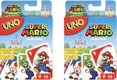 2 x Pack - Uno Super Mario