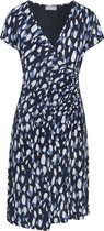 Cassis - Female - Wikkeljurk met print  - Blauw