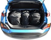 HYUNDAI KONA 2017+ 3-delig Bespoke Reistassen Auto Interieur Kofferbak Organizer Accessoires