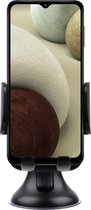 Shop4 - Samsung Galaxy A12 Autohouder Instelbare Raamhouder Zwart