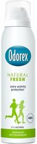 Odorex Natuurlijk Fris Deodorant Spray Voordeelverpakking - Odorex Natural Fresh 6 spuitbussen van 150ml