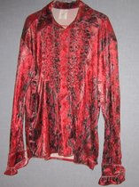 verkleedkleding 1113, rock & roll hemd heren, maat 50