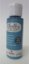 Chalky Finish ind. türkis Kreidefarbe 59 ml für Glas und Porzellan