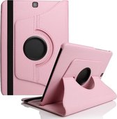 Samsung Tab S3 Hoesje - Draaibare Tab S3 Hoes Case Cover voor de Samsung Galaxy Tablet S3 2017 - 9.7 inch - Licht Roze