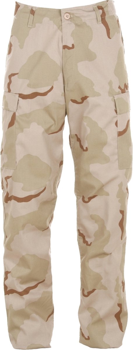 Fostex BDU legerbroek tricolor desert camo M