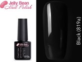 Jelly Bean Nail Polish Gel Nagellak New - Gellak - Black (Zwart) - UV Nagellak 8ml