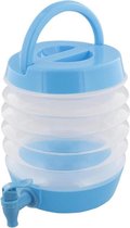 Opvouwbare container met tapkraan FLORIAN - Blauw - 3.3 L - Water Tap