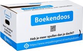 Specipack® Boekendoos Premium - Bundel met 10 boekendozen - 35 Liter - Zelfsluitend - Dubbel golf karton - 48 x 32 x 25 cm