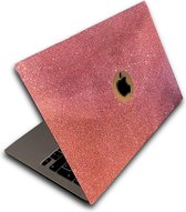 laptop huid - ZINAPS Laptop Folie Glitter Adhesive Film Notebook Sticker Protective Cover zelfklevend vinyl Sticker (13 Inches 30,41 x 21,24 cm) Glitter (Rose)