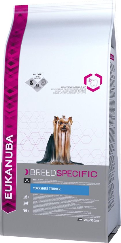 Voer Eukanuba Breed Specific Volwassen Kip 2 Kg